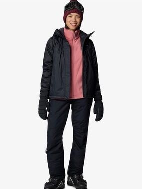 Columbia black Omni-Tech snow pants